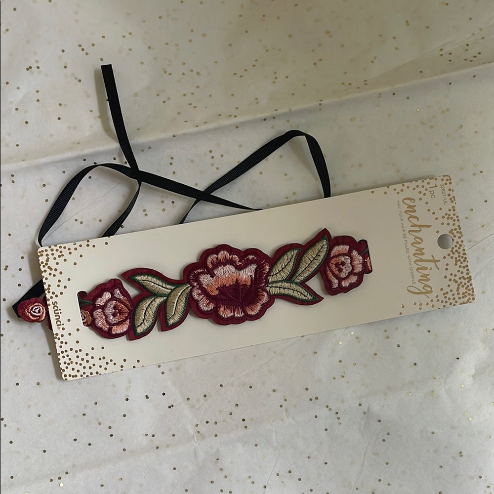 Embroidered Rose